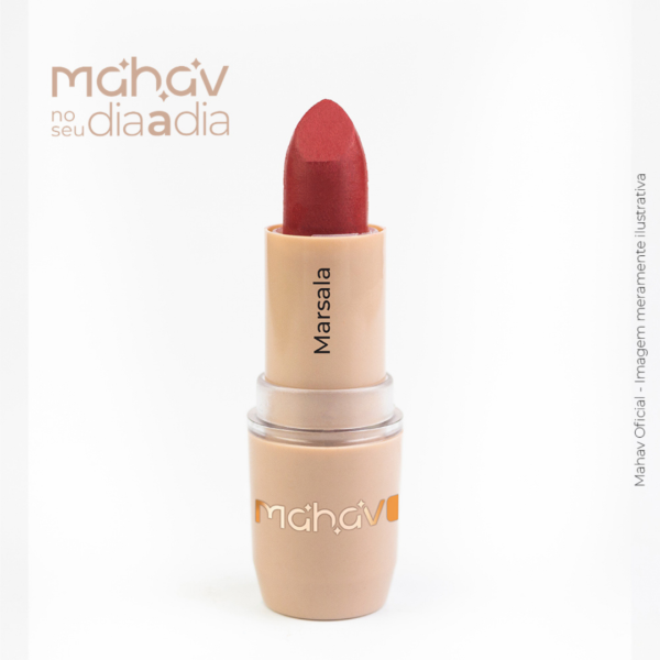Batom Cremoso Mahav Marsala