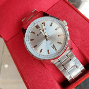 Relógio de Pulso Feminino Mondaine CX de Metal e Pulseira de Aço | Sempre Linda Boutique