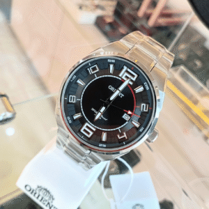 Relógio de Pulso Masculino Orient Quartz Analógico CX e Pulseira Aço Inox Prata | Sempre Linda Boutique