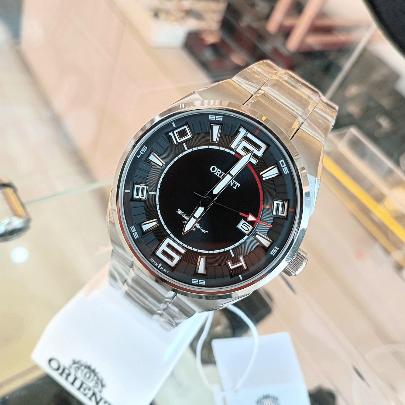 Relógio de Pulso Masculino Orient Quartz Analógico CX e Pulseira Aço Inox Prata | Sempre Linda Boutique