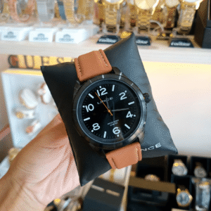 Relógio de Pulso Masculino Lince Quartz Analógico – Caixa em Metal e Pulseira de Borracha | Sempre Linda Boutique