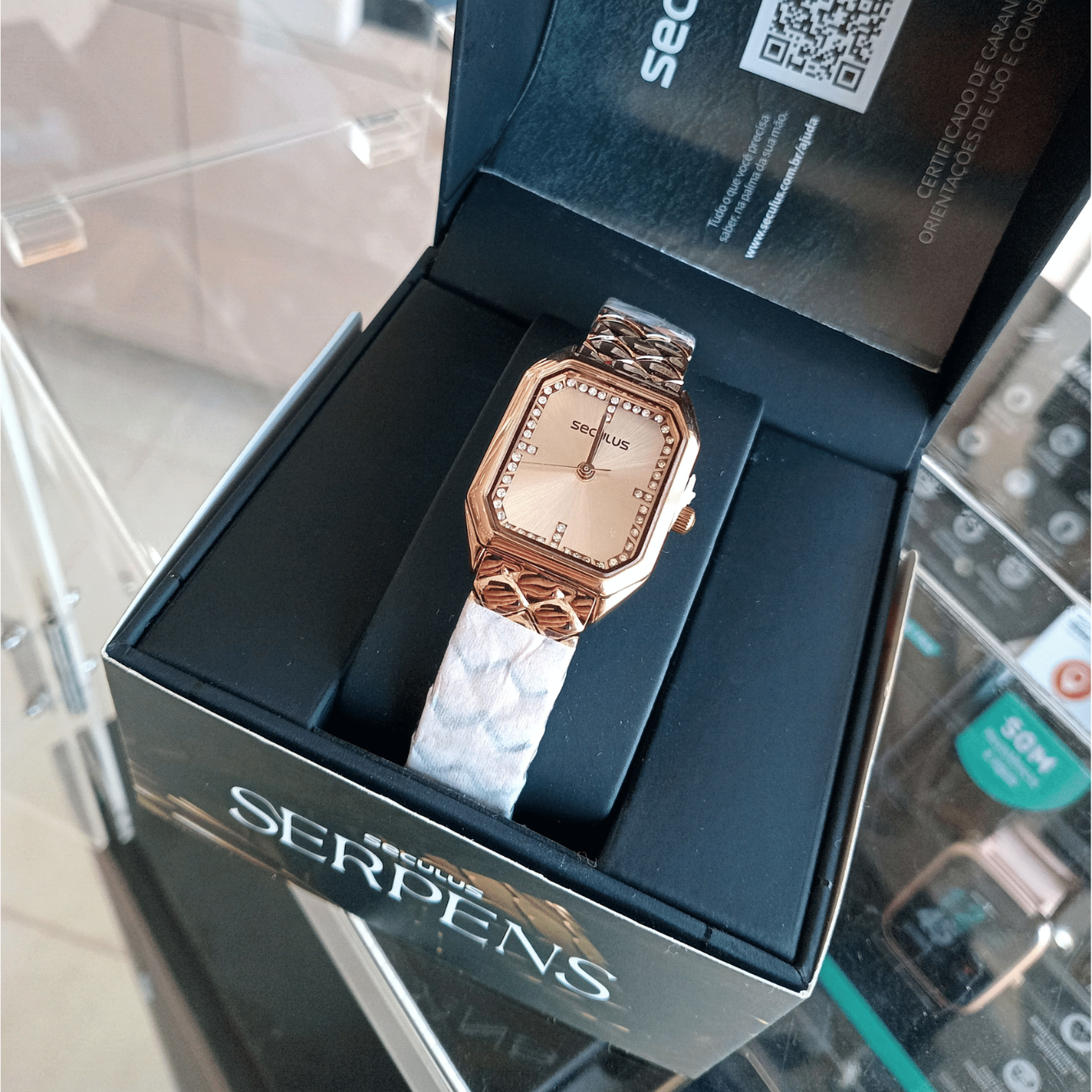 Relógio Feminino Analógico Technos – Caixa e Pulseira em Metal Rosé | Sempre Linda Boutique